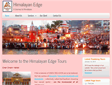 Tablet Screenshot of himalayanedge.com